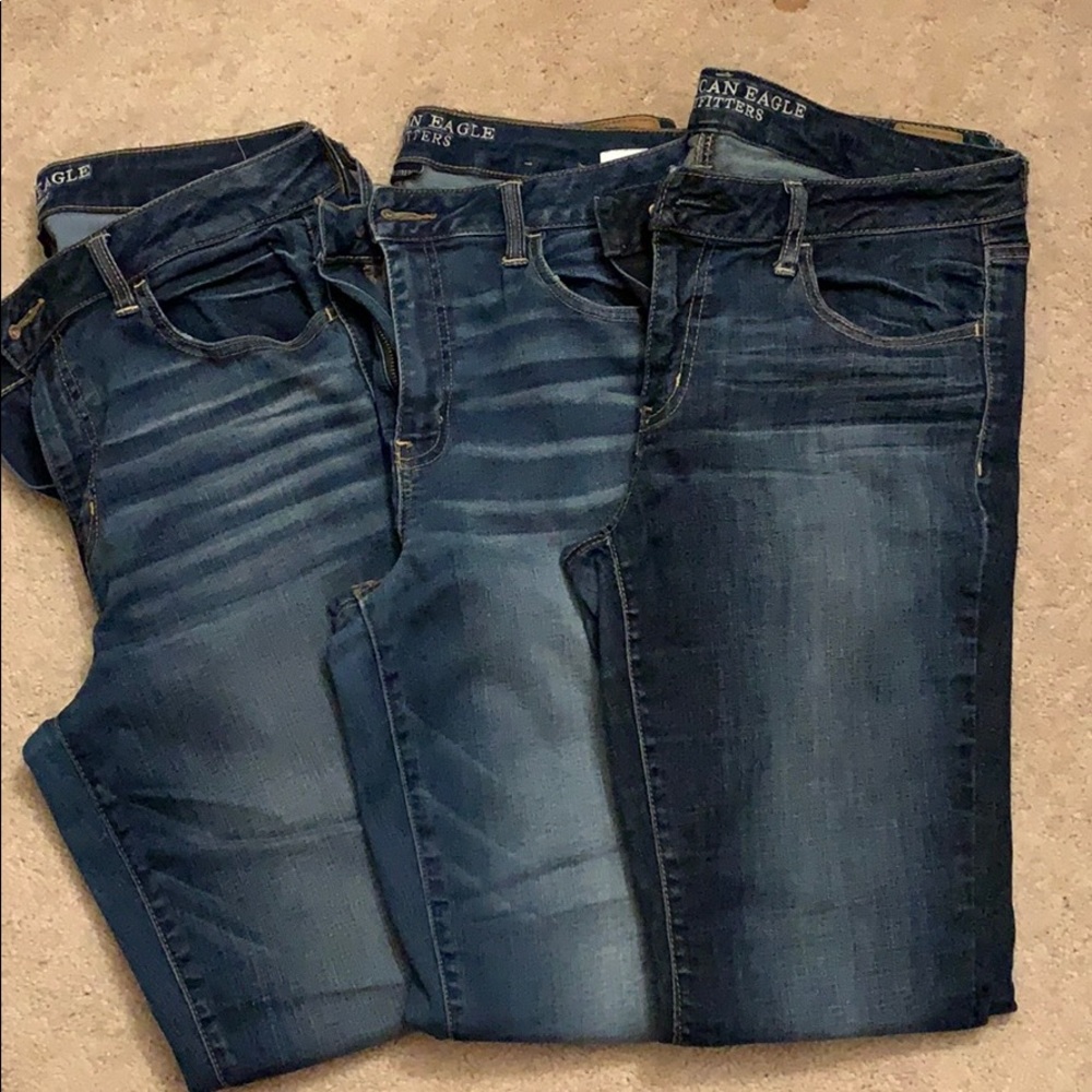 3 pairs AE Jeans - 14L